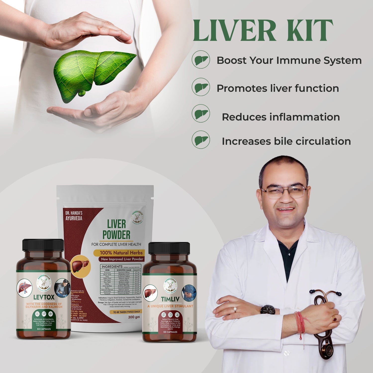 Liver Care Kit know about form dr. handa


